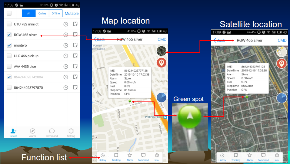 手机GPS追踪平台软件